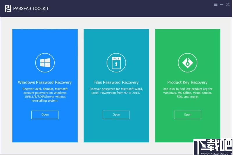 PassFab ToolKit下载,密码恢复