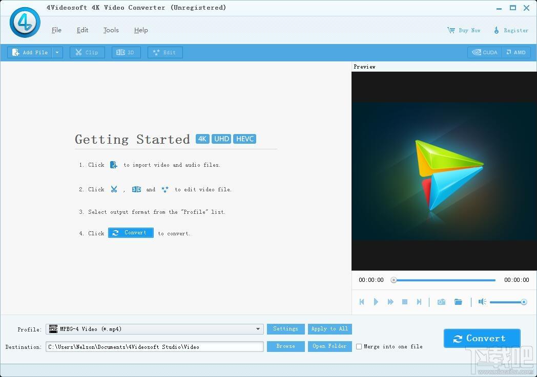 4K Video Converter,4K视频转换软件
