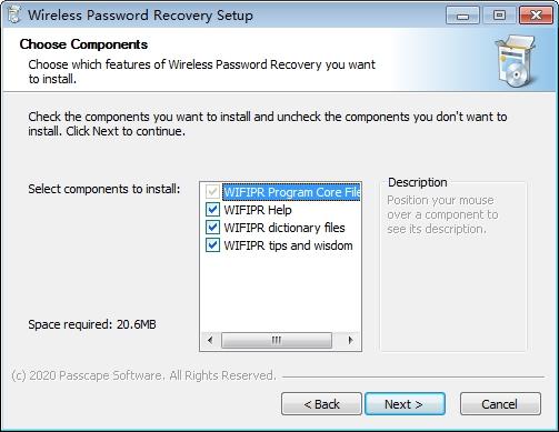 WirelessPasswordRecovery,密码.
